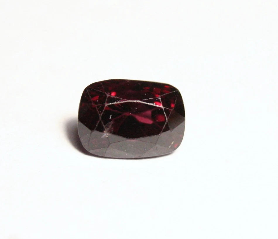 Burmese Antique Noble Red Spinel 1.73ct Beautiful Rare Cushion Cut Gem 7x5mm