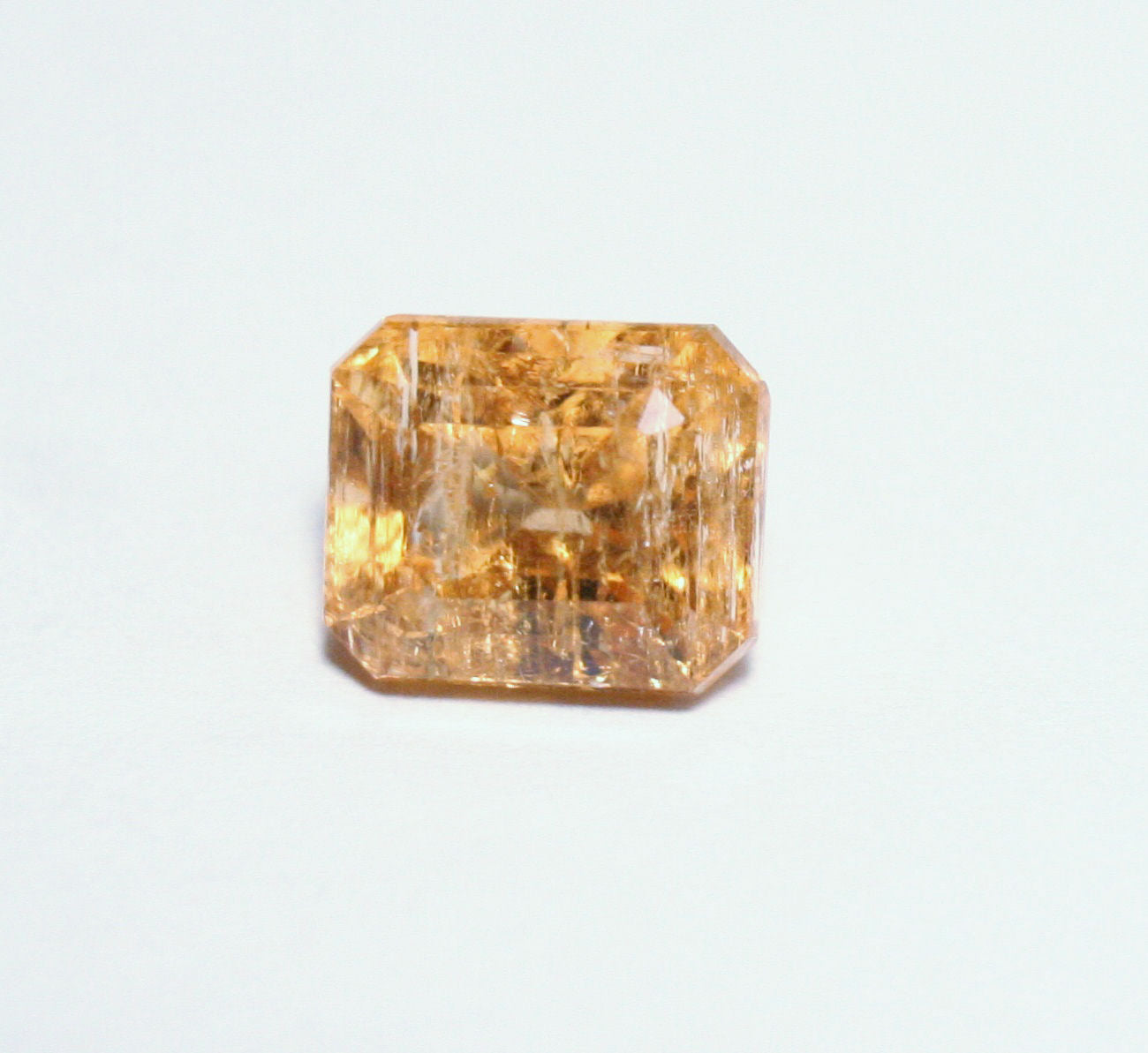 Imperial Topaz 4.6ct Ouro Preto, Brazil, Natural Untreated Rare Orange Topaz 9x8mm