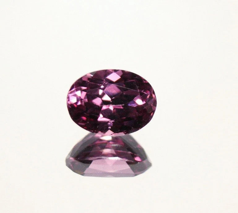 Mahenge Garnet 1.15ct Pastel Pink Purple - Stunning Rare Garnet Tanzania Oval Cut 7x5mm