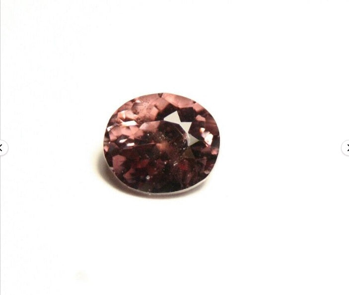 1.4ct Colour Change Garnet Custom Cut Gem with Rare Superb Colour Change 7x6mm