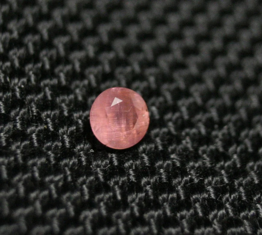 Pezzottaite 0.21ct Ultra Rare Neon Raspberry Beryl Madagascar 4x4mm