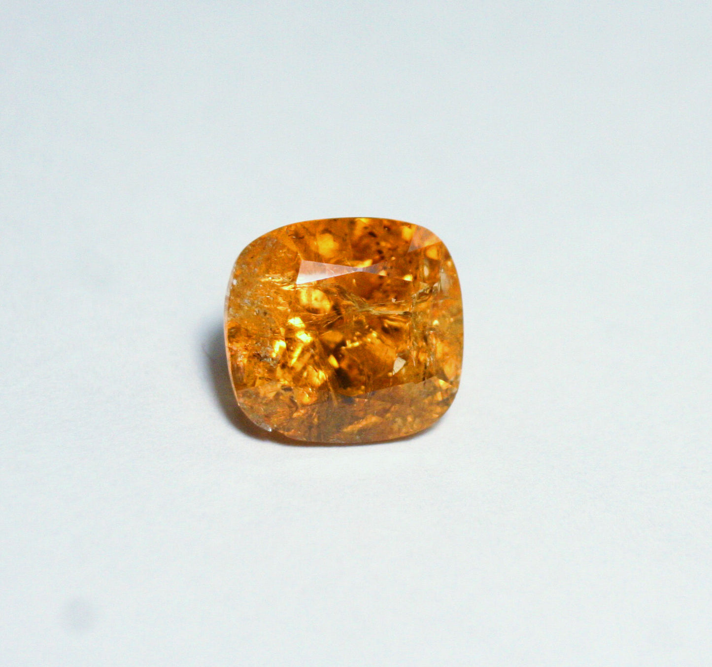 Imperial Topaz 10.45ct Ouro Preto, Brazil, Natural Untreated Rare AAA Topaz 12x11mm