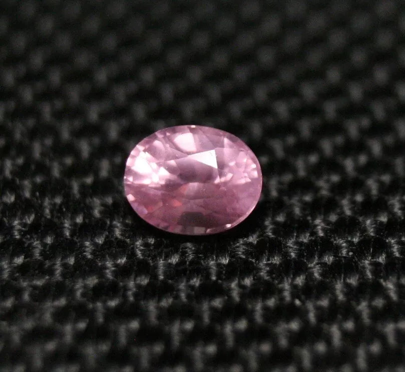 Mahenge Pink Spinel 0.56ct Rare Fluorescent Fine Natural Spinel Oval Cut 5x4mm