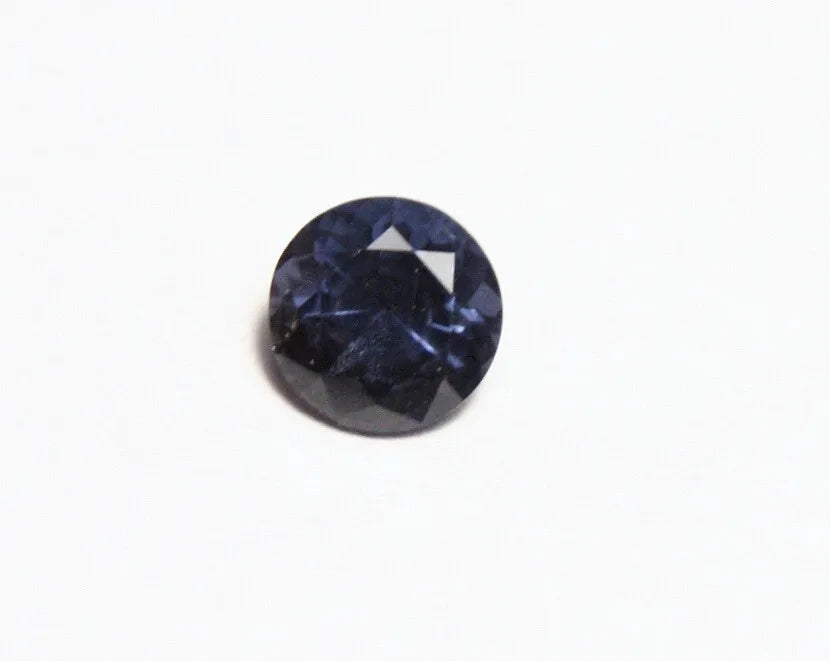 Mahenge Blue Spinel 0.56ct Rare Scintillating Round Cut Gem AAA Tanzania 5x5mm