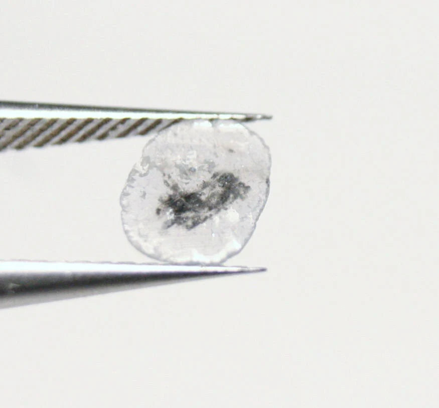 Diamond Slice 0.18ct Salt & Pepper Polki Natural Diamond South Africa 6x5mm