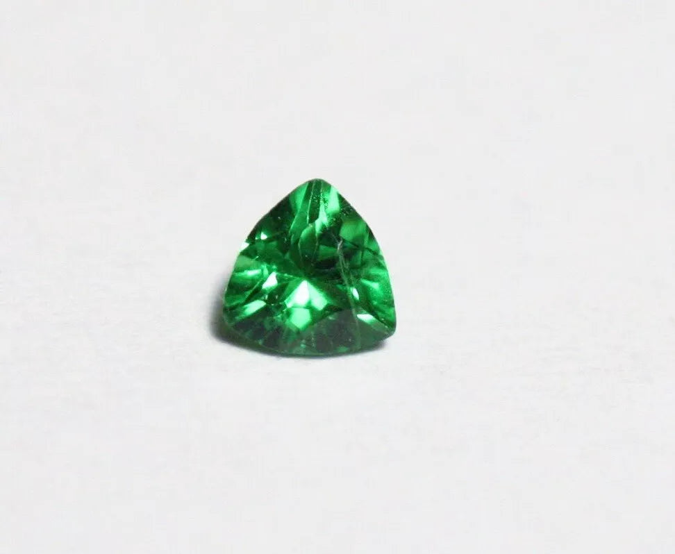 Tsavorite Garnet 0.15ct Rare Emerald Green Genuine Fine Gem Tanzania 3.2x3.2mm