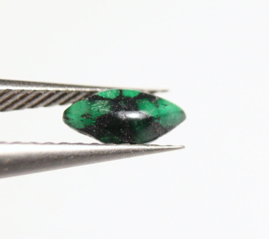 Colombian Trapiche Emerald 0.32ct Stunning Rare Natural Emerald Formation 6.5x3.5mm