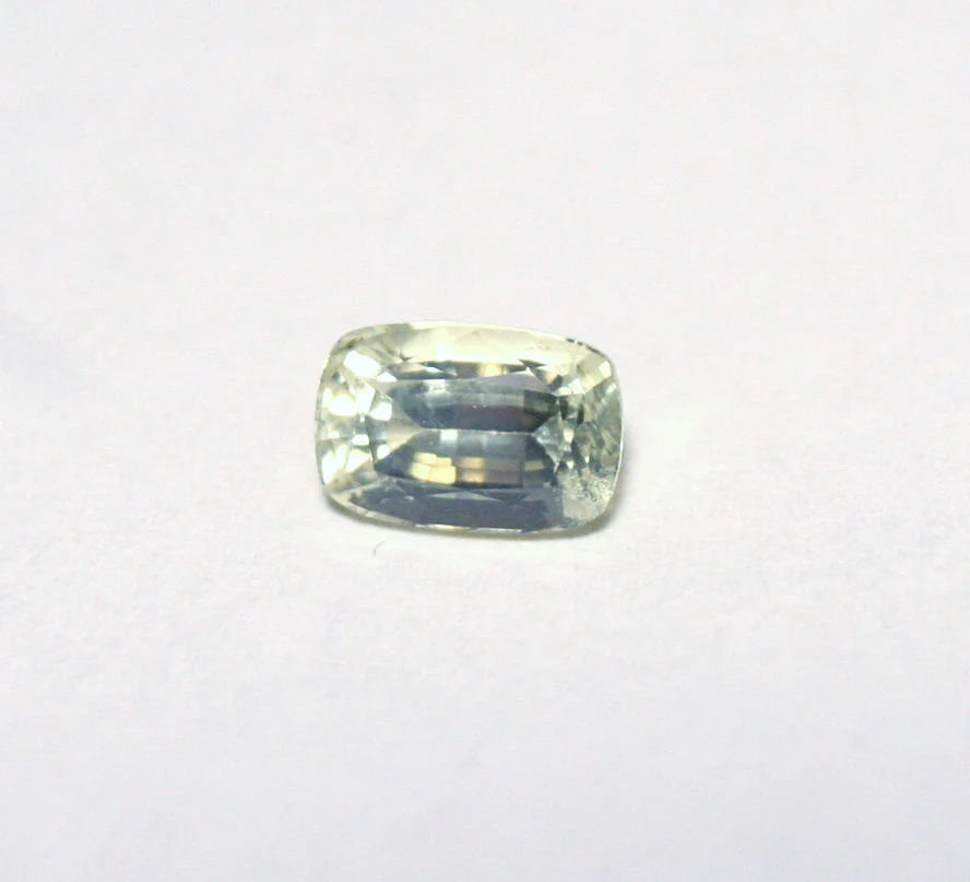 Rare Near Colourless Chrysoberyl 0.63ct Rare Faceted Gem, Myanmar 6x4mm