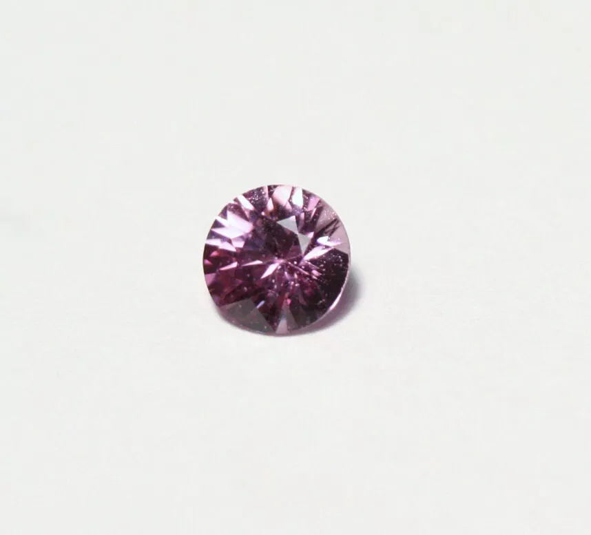 Umba Sapphire 0.41ct Hot Pink Untreated Natural Sapphire Tanzania 4.5mm Round