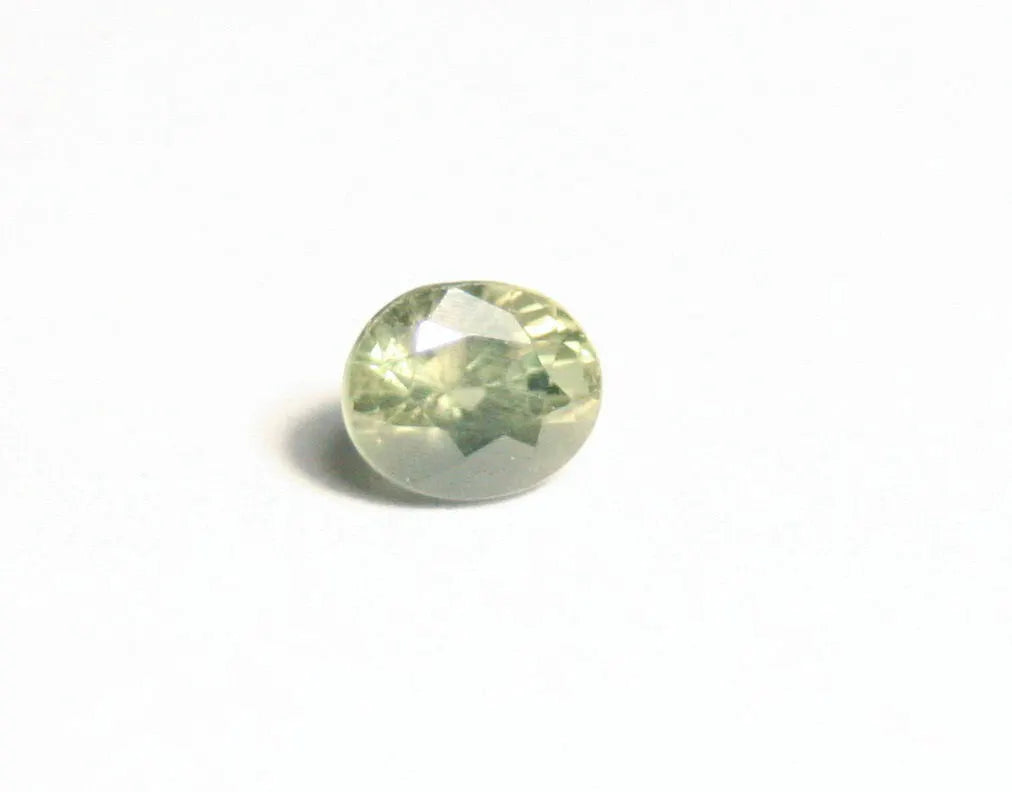 Green Burmese Chrysoberyl 0.58ct Beautiful Custom Oval Cut Gem 4x3mm