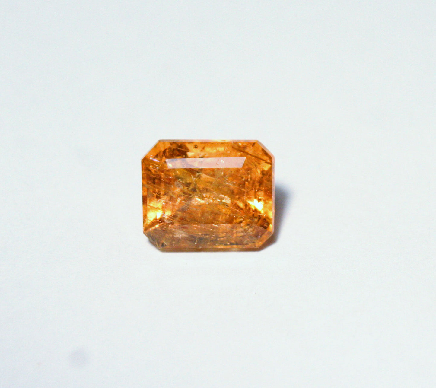 Imperial Topaz 7.7ct Ouro Preto, Brazil, Natural Untreated Rare AAA Topaz 12x9mm