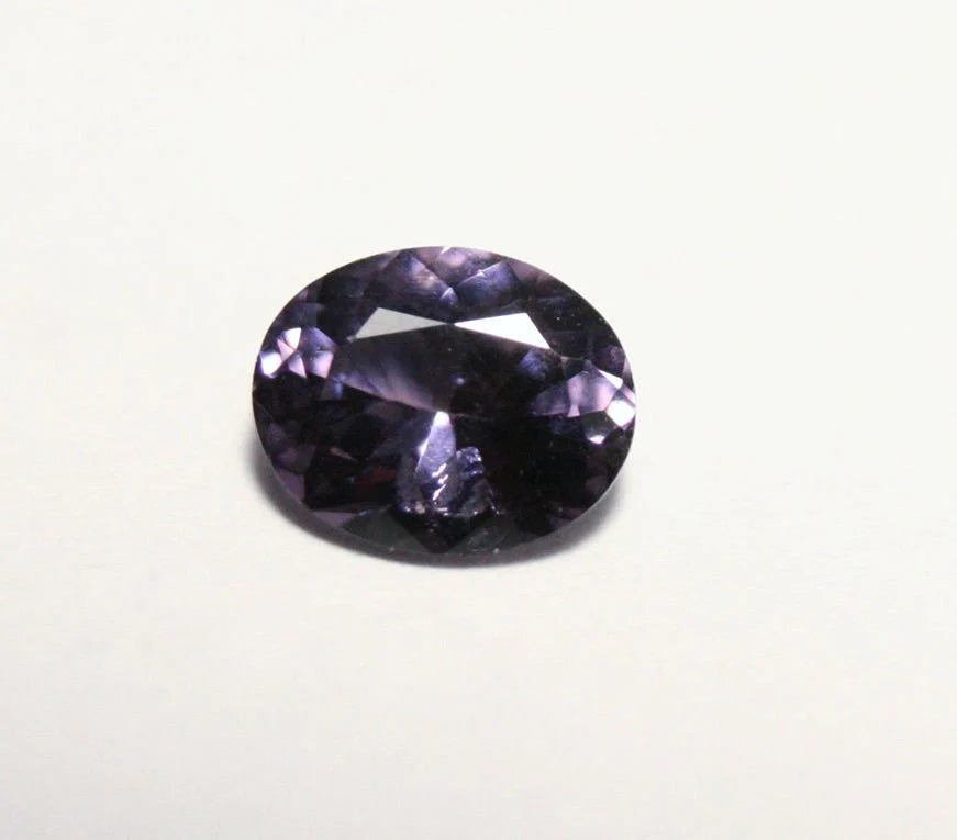 Mahenge Purple Spinel 0.61ct Fine Scintillating Oval Cut Gem Tanzania 6x5mm