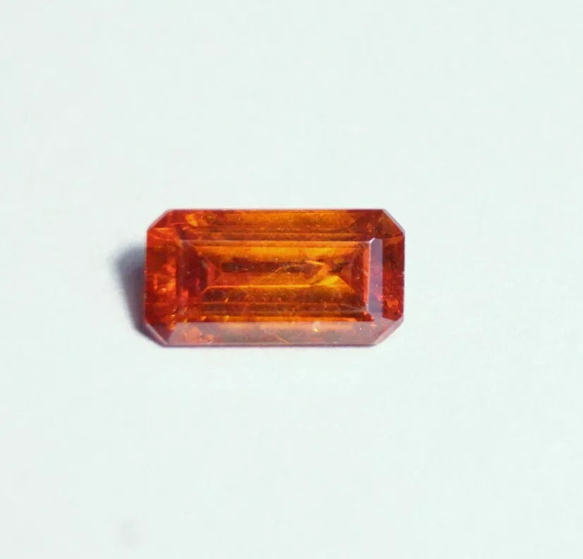 Sphalerite 2.17ct Vibrant Emerald Cut Gemstone Spain Gem Sphalerite 10x5mm