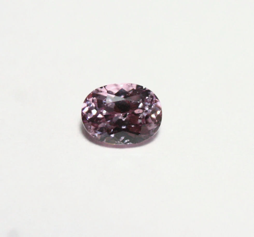 Pink Pastel Malaya Garnet 0.81ct Madagascar High Pyrope Colour Shift Garnet 6x4mm