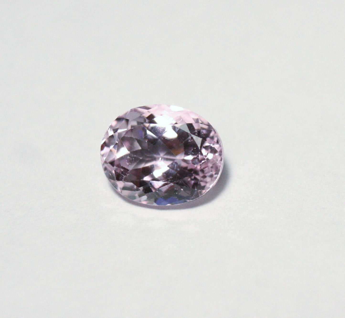 Pink Kunzite 3.4ct Madagascar Scintillating Custom Cut Oval 10x8mm