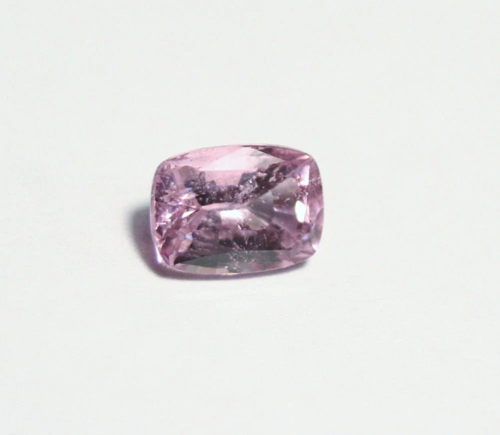 Mahenge Pink Spinel 1.66ct Rare Scintillating Cushion Cut Natural 8x6m Tanzania