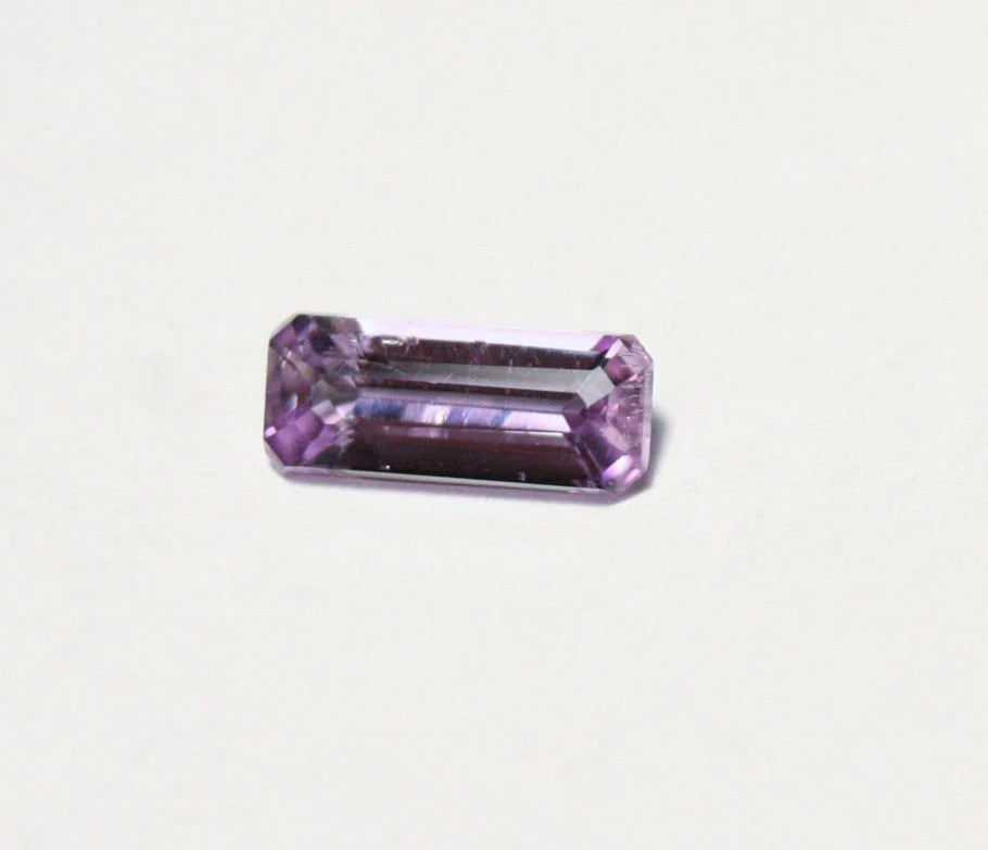 Afghani Diaspore 0.42ct Rare Pink Purple Diaspore New Find - Afghanistan 7x3mm