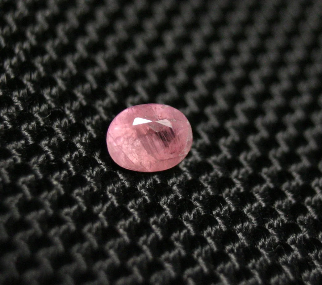 Pezzottaite 0.34ct Ultra Rare Neon Raspberry Beryl Madagascar 5x4mm