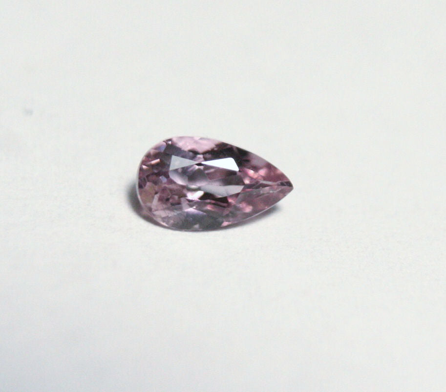 Afghani Diaspore 0.42ct Rare Pink Purple Diaspore New Find - Afghanistan 6x4mm