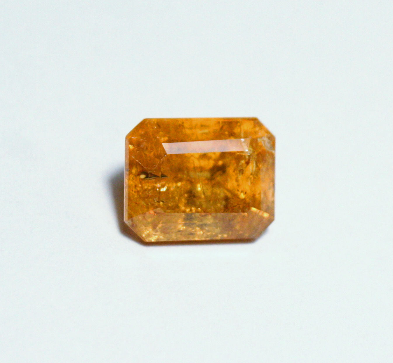 Imperial Topaz 8ct Ouro Preto, Brazil, Natural Untreated Rare Orange Topaz 12x9mm