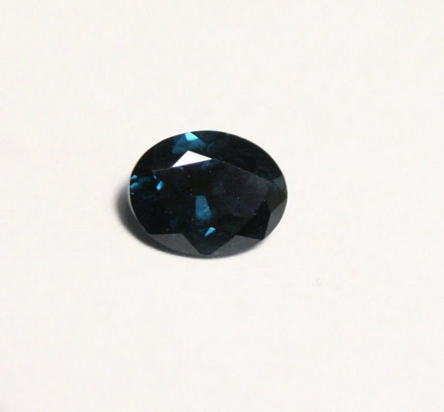 Mahenge Teal Blue Spinel 0.75ct Rare Oval Cut Natural Spinel 6x5mm AAA Tanzania