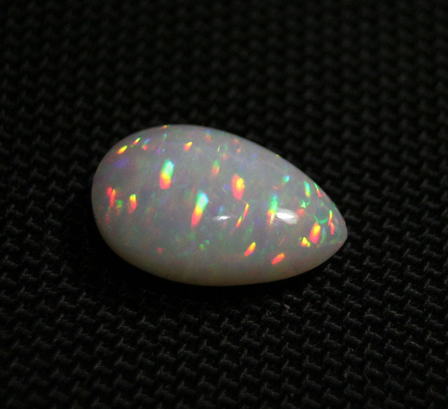 Welo Precious Opal Cabochon 9.9ct Rainbow Prism Natural Ethiopian Opal Video