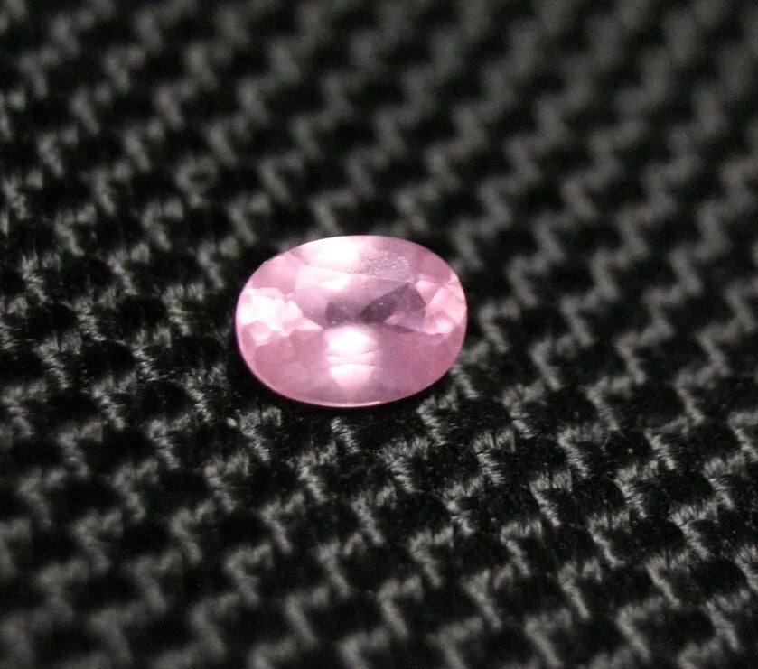 Mahenge Pink Spinel 0.33ct Rare Fluorescent Fine Natural Spinel Oval Cut 5x4mm