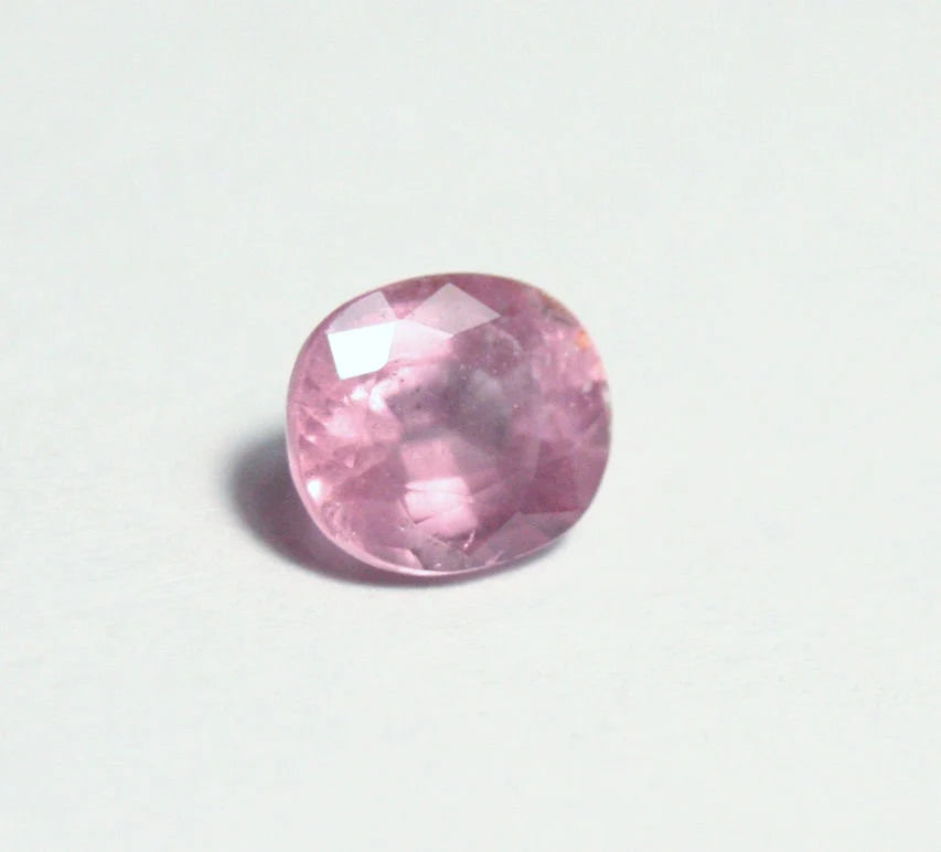 Mahenge Silky Pink Spinel 1.07ct Rare Fluorescent Cushion Cut Gem 6x5mm Tanzania