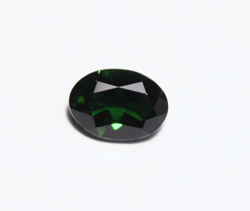 Genuine Rare Chrome Tourmaline 0.75ct Congo Chrome Tourmaline Oval Cut 7x5mm