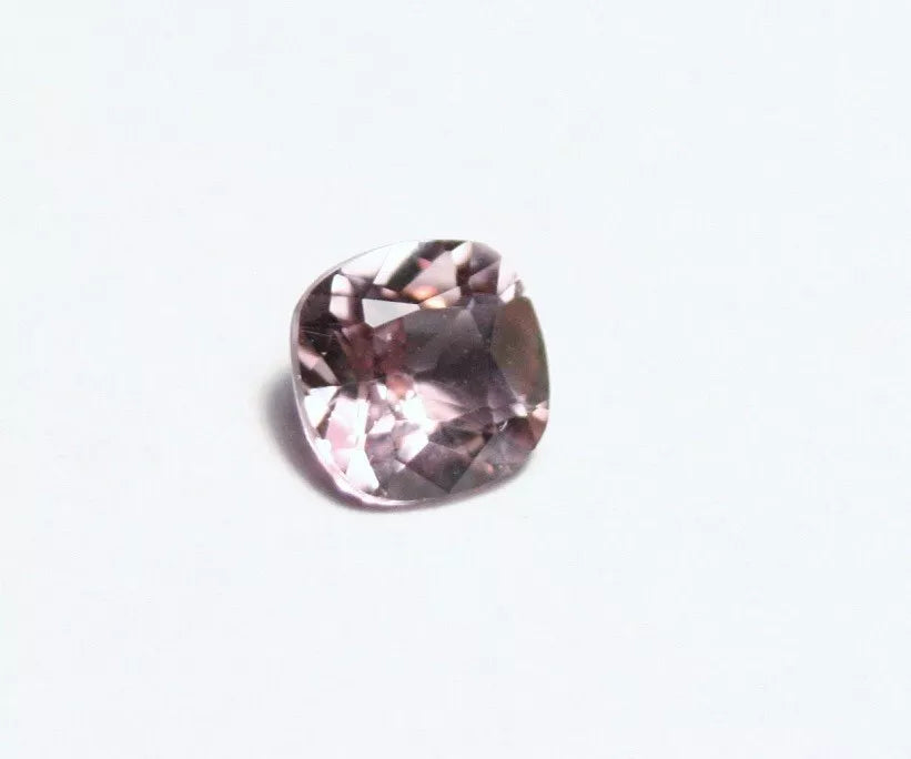 Afghani Diaspore 0.4ct Rare Pink Purple Diaspore New Find Afghanistan 4x4mm