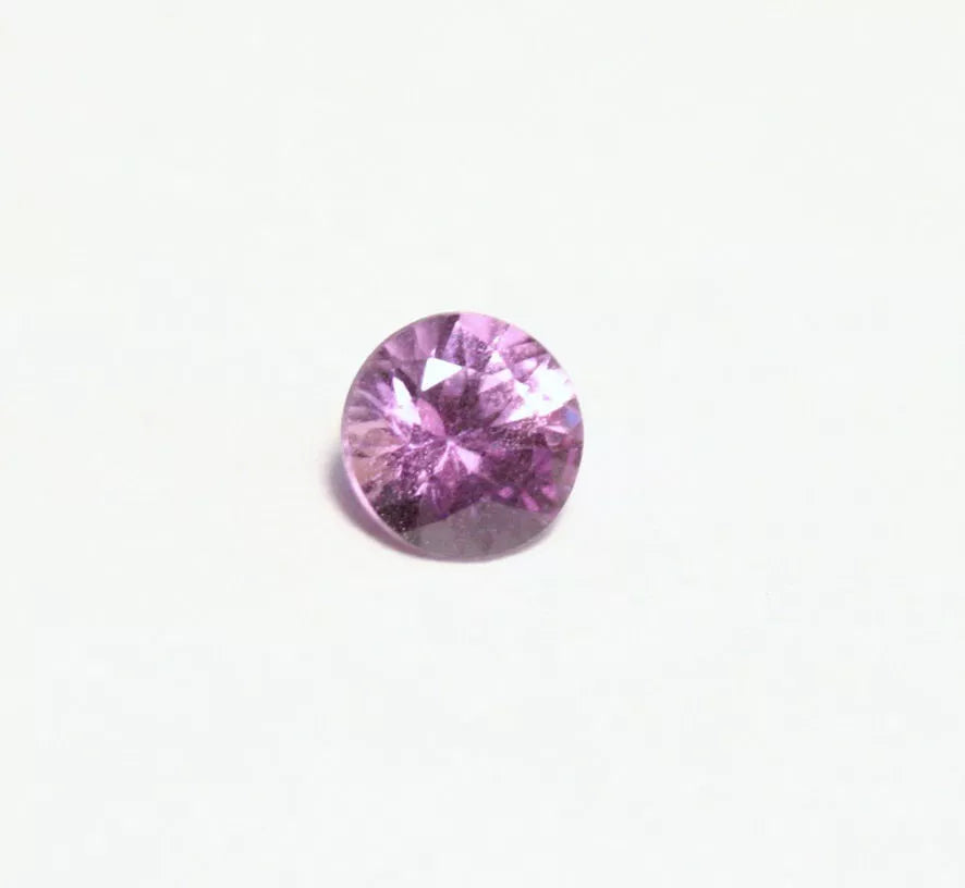 Umba Sapphire 0.38ct Hot Pink Untreated Natural Sapphire Tanzania 4x4mm