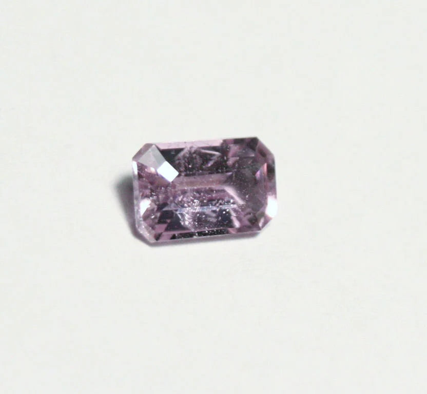 Afghani Diaspore 0.65ct Rare Pink Purple Diaspore New Find - Afghanistan 6x4mm