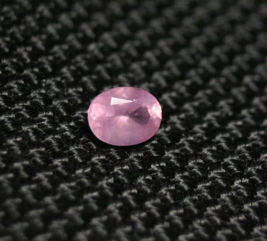 Mahenge Pink Spinel 0.39ct Rare Fluorescent Fine Natural Spinel Oval Cut 5x4mm