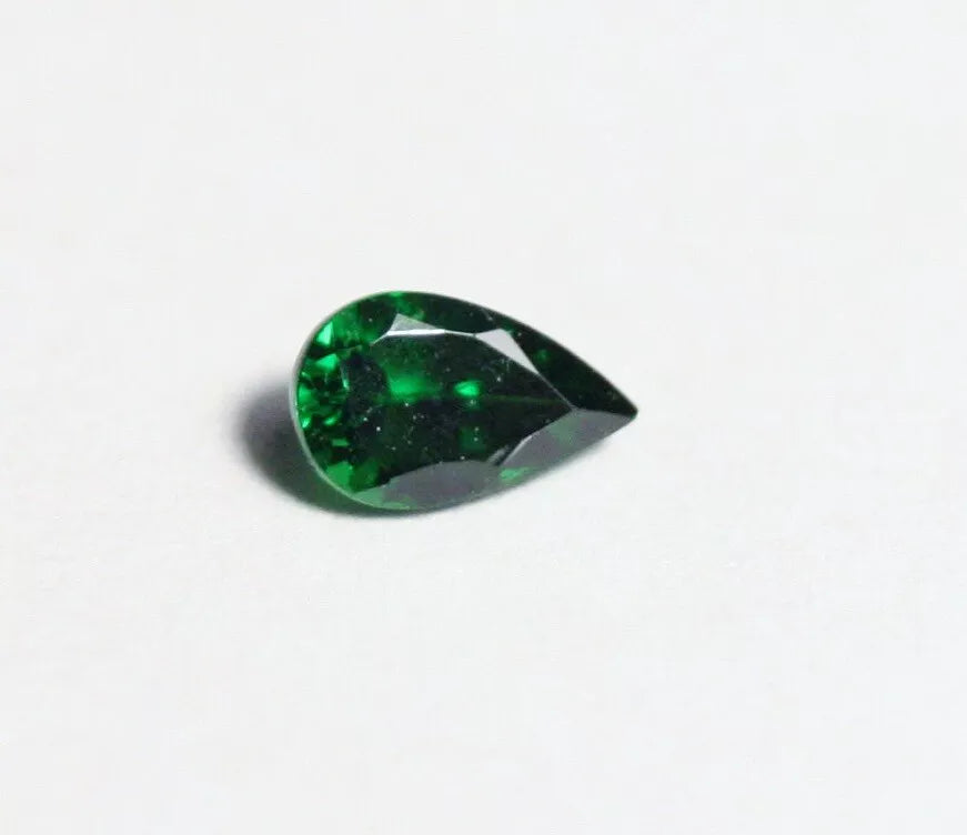 Tsavorite Garnet 0.32ct Rare Emerald Green Natural Fine Gem 5x3mm Tanzania