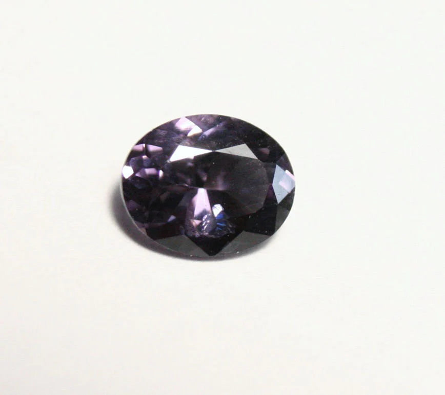 Mahenge Purple Spinel 0.61ct Fine Scintillating Oval Cut Gem Tanzania 6x5mm