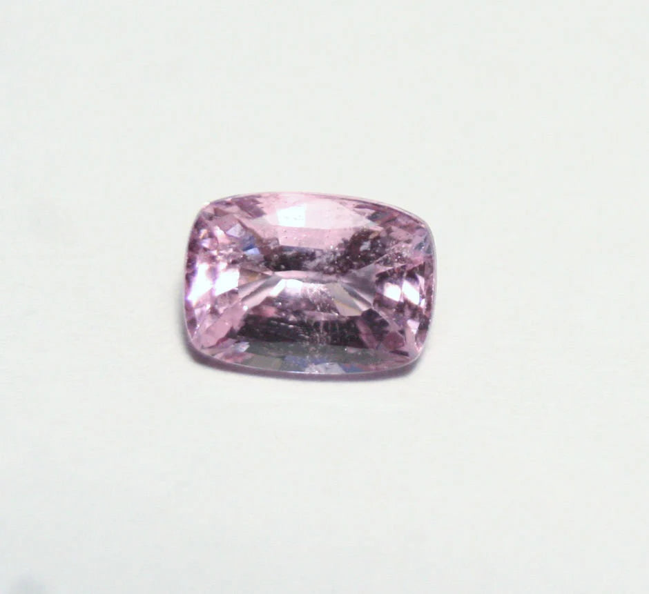 Mahenge Pink Spinel 1.66ct Rare Scintillating Cushion Cut Natural 8x6m Tanzania