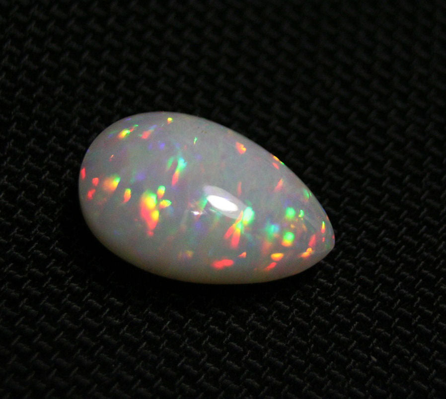 Welo Precious Opal Cabochon 9.9ct Rainbow Prism Natural Ethiopian Opal Video