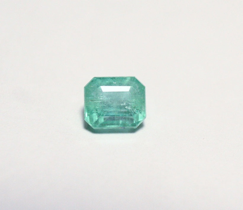 Panjshir Valley Emerald 0.88ct Rare Natural Emerlad Cut Genuine Afghan Emerald 6x5mm