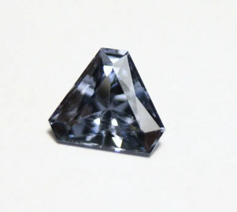 Mahenge Blue Spinel 0.82ct Rare Scintillating Trillion Cut Gem 6x6mm Tanzania