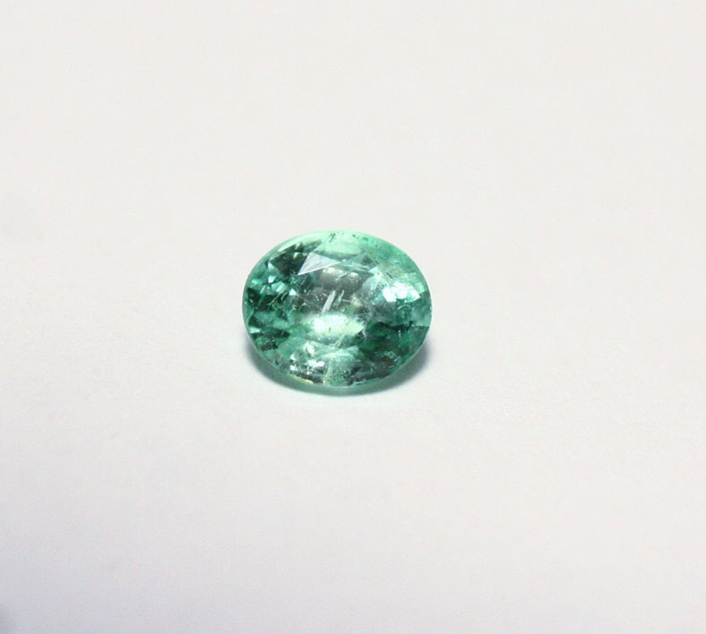 Panjshir Valley Emerald 0.65ct Rare Natural Oval Cut Genuine Afghan Emerald 6x5mm