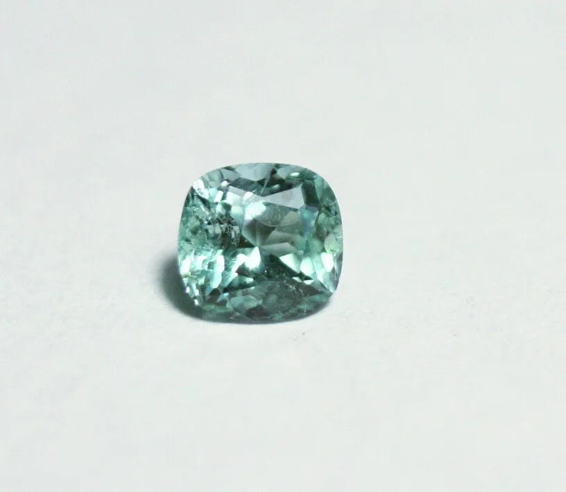 Kornerupine 0.45ct Natural Prismatine Rare Fine Gem Tanzania Mint Green 4x4mm