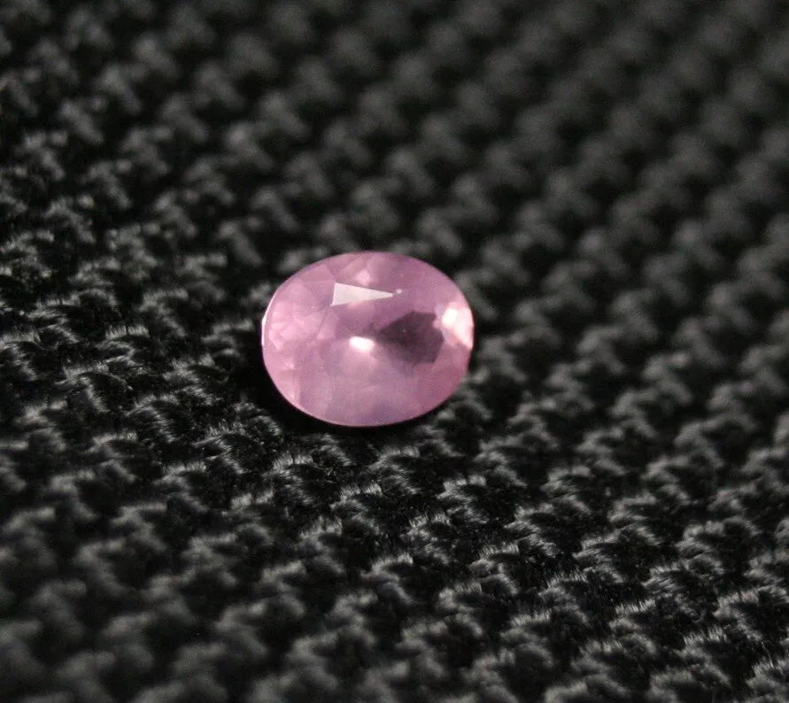 Mahenge Pink Spinel 0.39ct Rare Fluorescent Fine Natural Spinel Oval Cut 5x4mm