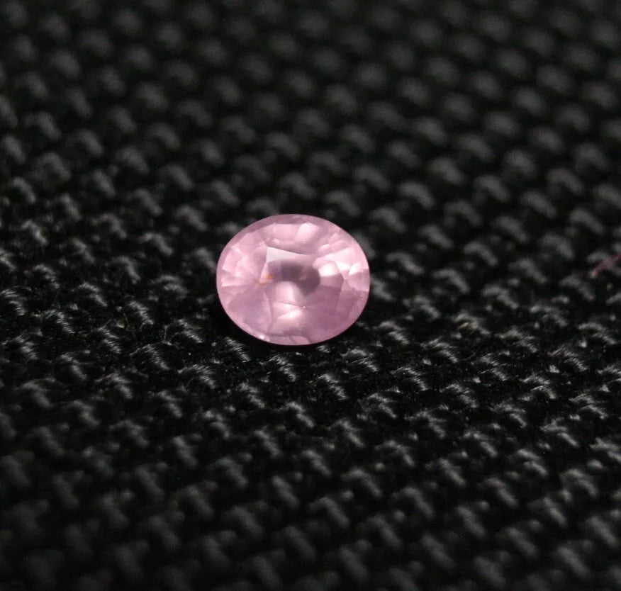 Mahenge Pink Spinel 0.39ct Rare Fluorescent Fine Natural Spinel Oval Cut 5x4mm