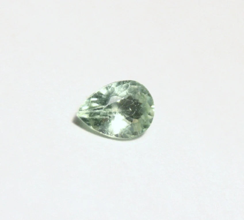 Merelani Mint Grossular Garnet 0.43ct Rare Near Colourless Leuco Garnet 6x4.5mm