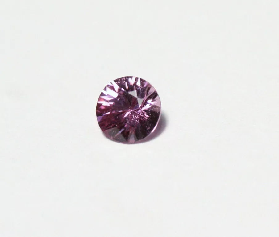 Umba Sapphire 0.41ct Hot Pink Untreated Natural Sapphire Tanzania 4.5mm Round