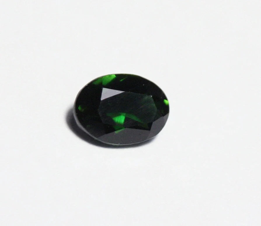 Genuine Rare Chrome Tourmaline 0.75ct Congo Chrome Tourmaline Oval Cut 7x5mm