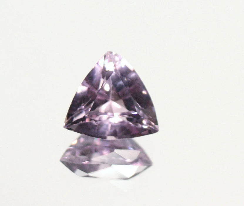 Mahenge Pink Spinel 0.78ct Rare Natural Spinel Scintillating Trillion Cut Gem 5.5x5.5mm