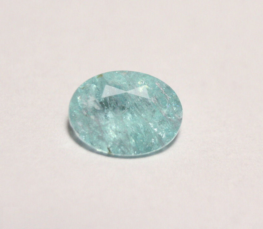 Paraiba Tourmaline 1.43ct Copper Bearing Cuprian Tourmaline Stunning Gem Mozambique 9x6.5mm