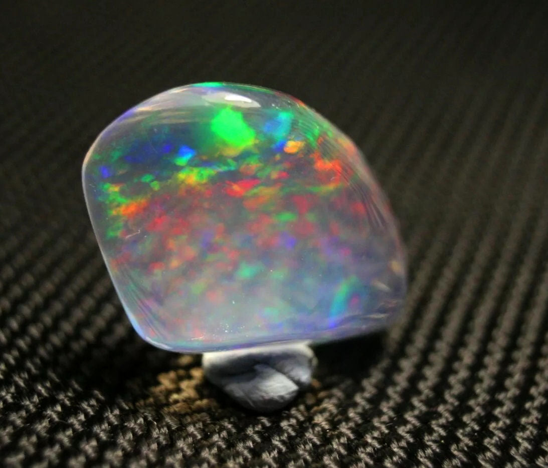 Mexican Contraluz Precious Opal 10.4ct Exquisite Stunning Rare Water Opal, Video