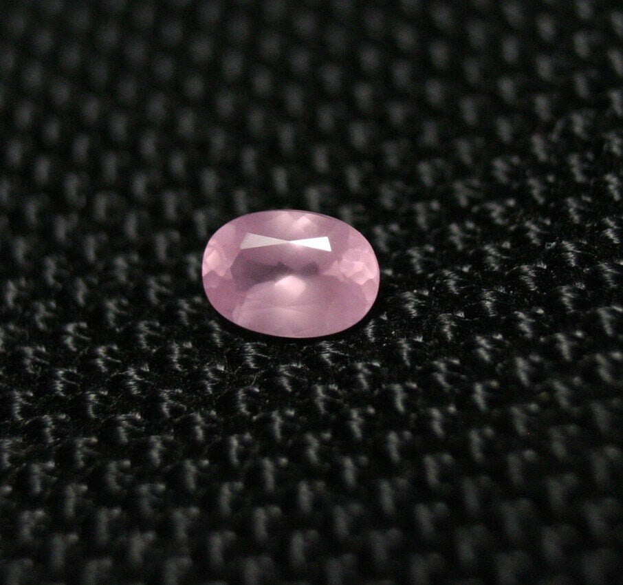 Mahenge Silky Pink Spinel 0.47ct Rare Fluorescent Oval Cut Gem 6x4mm Tanzania